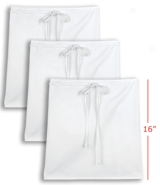 3-PACK 16" Long Half Waist Apron, Restaurant Uniform