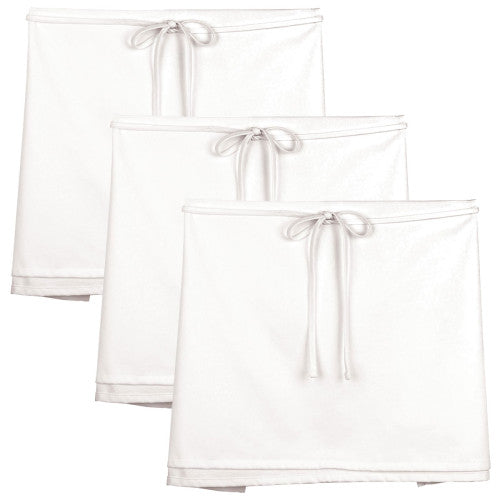 3-PACK Chef Four Way Apron 16 1/2" Long When Folded