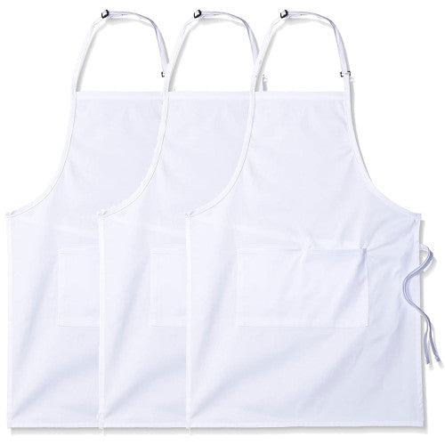 3-PACK Chef Adjustable Bib Apron 34"