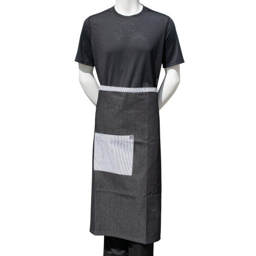 Chef Code 33" Waist Tie Apron with Large Pocket